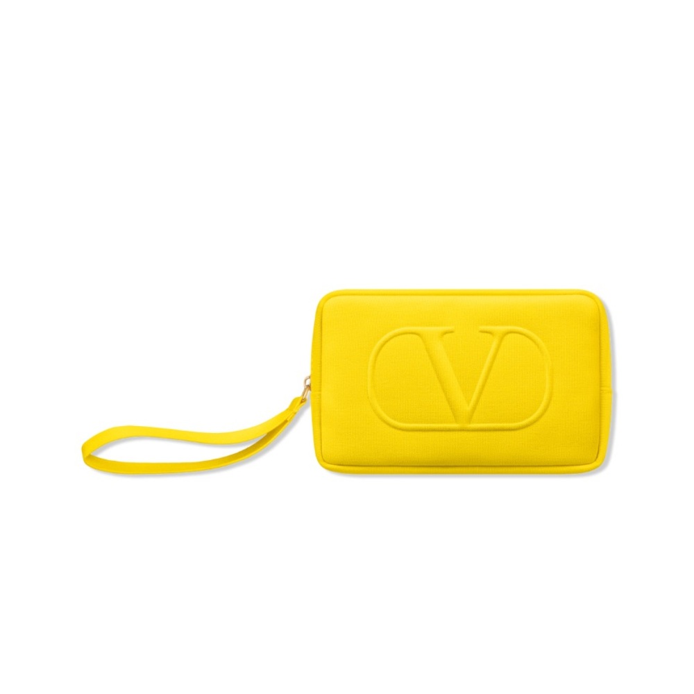 Valentino Vibrant Yellow Wristlet